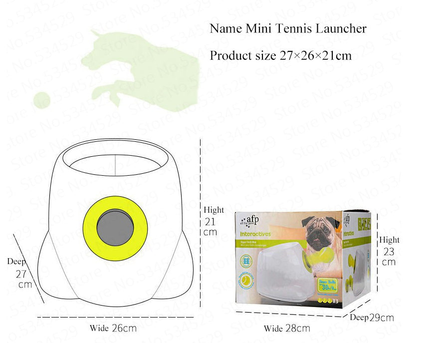 Dog  Automatic  Interactive Ball Launcher