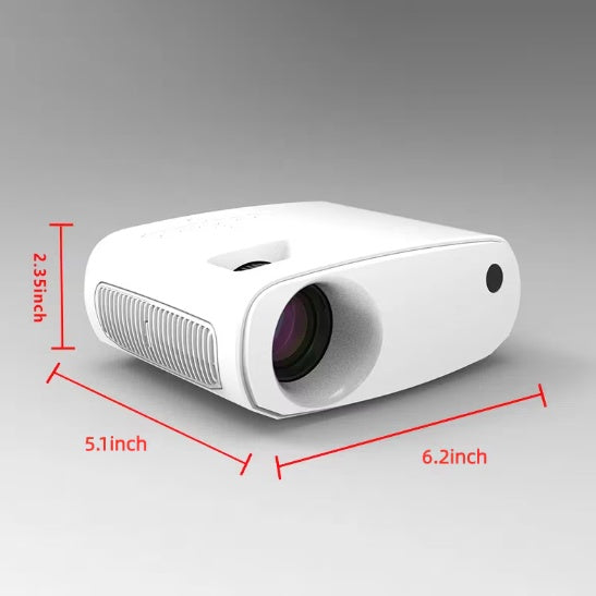 Mini HD  Smart Projector 1080P with 5G Wifi & 4K Support