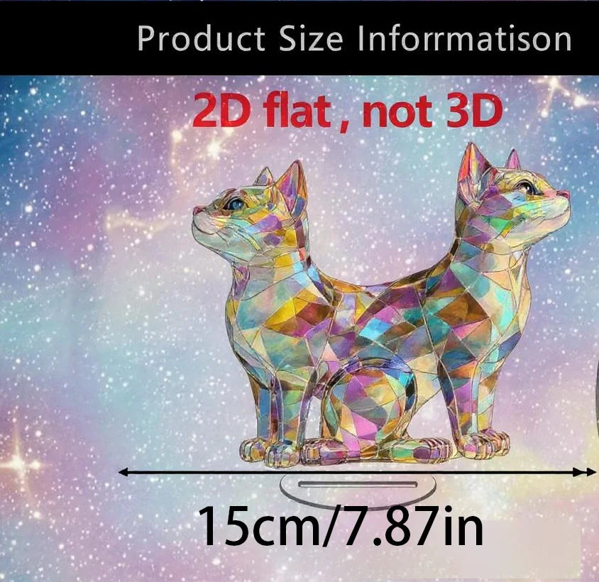 ⭐ Elegant Handcrafted Cat Sculpture – Luxury Home Décor Figurine