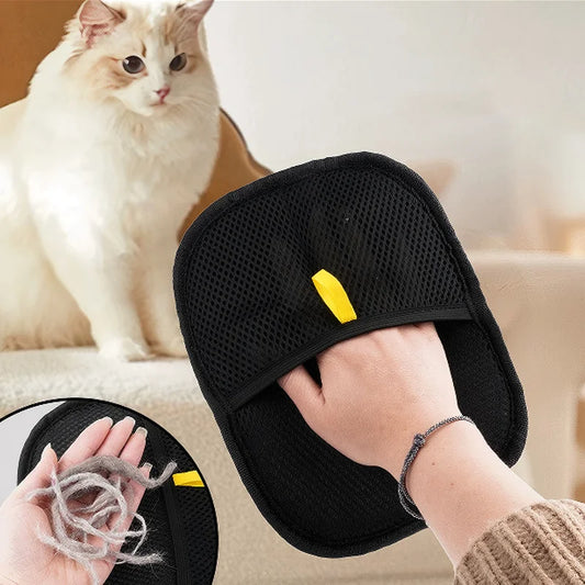 Pet Hair Remover Glove for Cats & Dogs